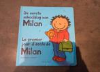 Kathleen Amant: de eerste schooldag van Milan Ned/Fr, Boeken, Ophalen of Verzenden, Gelezen, Jongen of Meisje, 5 of 6 jaar