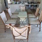 Eettafel met 6 stoelen, Ophalen