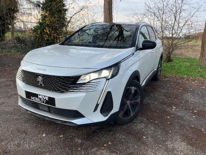 Peugeot 3008 II GT Line, Auto's, Peugeot, Automaat, Wit, Bedrijf, Diesel