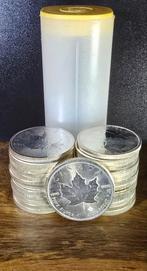 Canada maple leaf zilver munten 25x troy ounce, Antiek en Kunst, Antiek | Zilver en Goud, Ophalen, Zilver