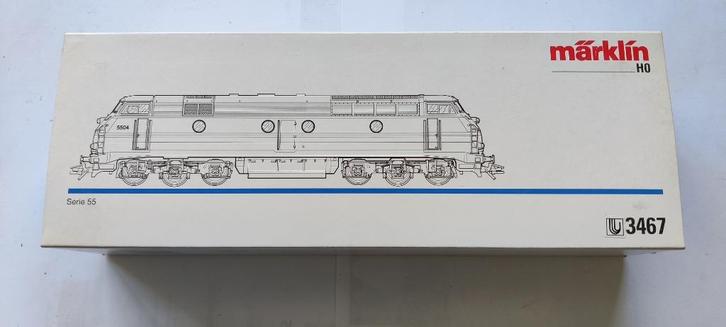 Märklin 3467 NMBS Dieselloc DELTA, Hobby en Vrije tijd, Modeltreinen | H0, Zo goed als nieuw, Locomotief, Wisselstroom, Märklin