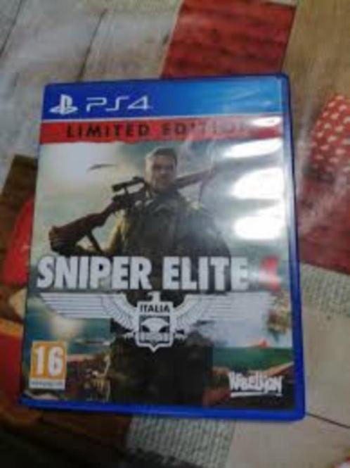 Sniper Elite 4 gelimiteerde editie (PS4), Games en Spelcomputers, Games | Sony PlayStation 4, Zo goed als nieuw, Shooter, 1 speler