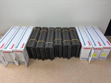 Märklin H0 – 24172/24188 – 60x Rails droits 172 mm + 188 mm  beschikbaar voor biedingen