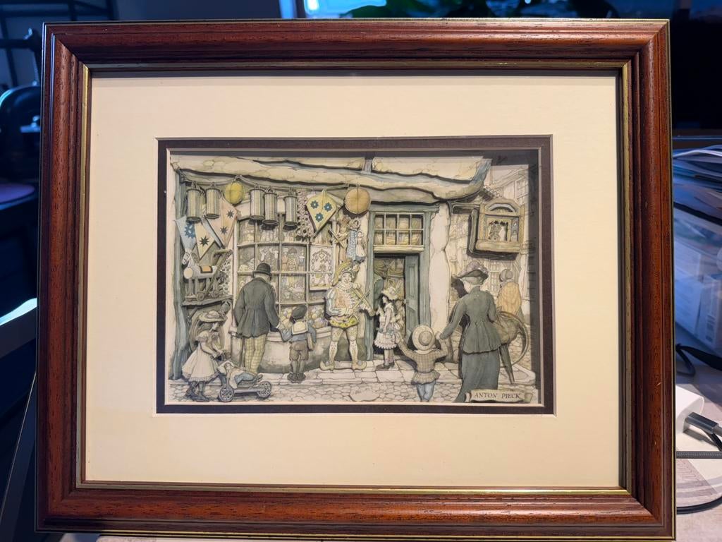 Anton Pieck 3D art, Ophalen