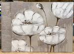 Schilderij 100cm x 70cm, met reliëf, Ophalen, Zo goed als nieuw, Schilderij