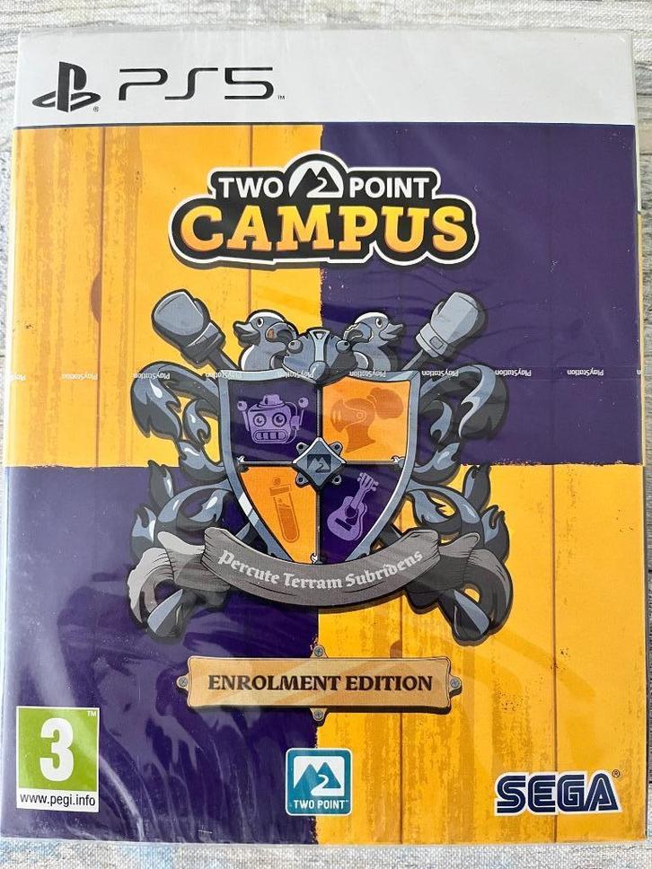 Two Point Campus Enrolment Edition PS5 in verpakking, Games en Spelcomputers, Games | Sony PlayStation 5, Nieuw, Ophalen