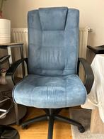 Chaise de bureau, Huis en Inrichting, Stoelen, Ophalen, Overige materialen, Blauw, Nieuw