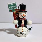 Käthe Wohlfahrt Brugge Lachende sneeuwpop, Diversen, Kerst, Ophalen of Verzenden