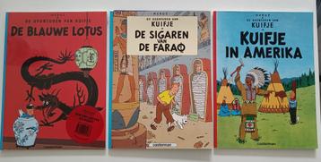 3 strips Kuifje NIEUW: 5€/strip beschikbaar voor biedingen