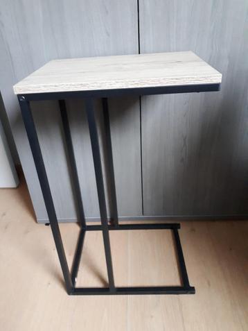 Bijzettafel 40 x 30 x 66, Huis en Inrichting, Minder dan 55 cm, Metaal of Aluminium, Modern / landelijk, Ophalen of Verzenden