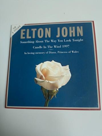 Elton John CD 2 titres In memory of Princess Diana 1997 beschikbaar voor biedingen