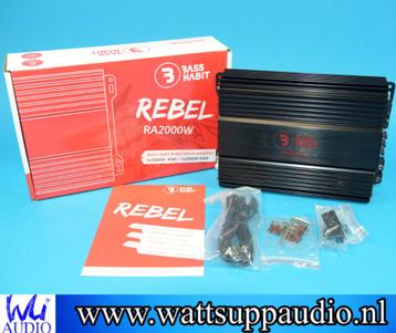 Bass Habit RA2000W 1000W RMS Monoblok versterker beschikbaar voor biedingen