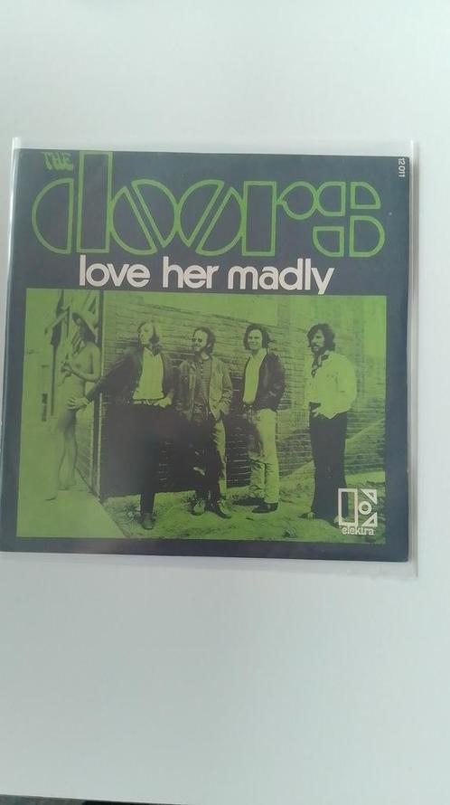 The Doors - love her madly (12011) France, Cd's en Dvd's, Vinyl Singles, Zo goed als nieuw, Ophalen of Verzenden