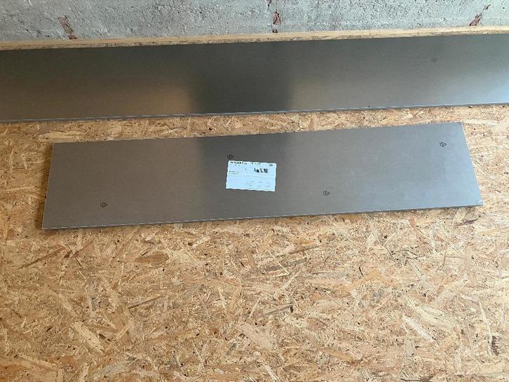 Ikea SIBBARP roestvrijstalen paneel, Doe-het-zelf en Bouw, Hout en Planken, Nieuw, Plank, Overige houtsoorten, 300 cm of meer
