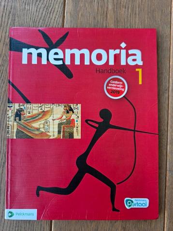 Memoria 1 handboek in mooie goede staat beschikbaar voor biedingen