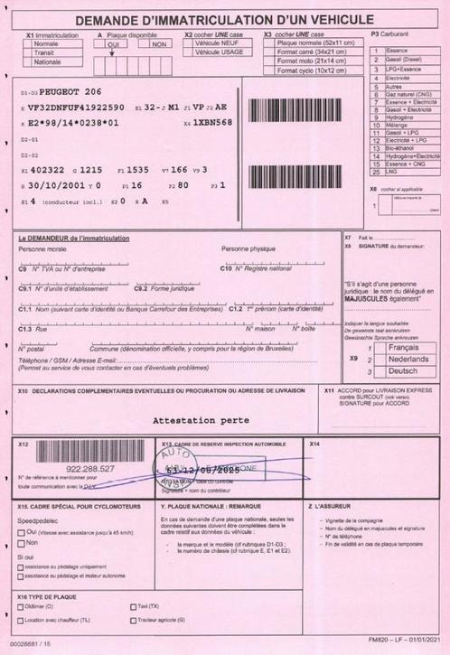 Peugeot 206 Cabriolet uit het jaar 2001, Auto's, Peugeot, Particulier, Lederen bekleding, Open dak, Benzine, Euro 3, Cabriolet