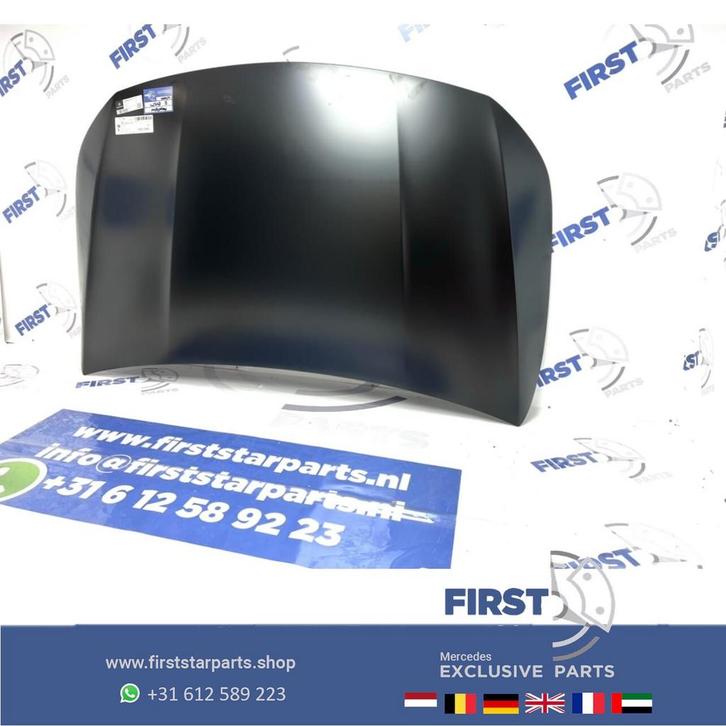 W247 MOTORKAP WIT ZWART GRIJS B KLASSE 2018-2022 ORIGINEEL M, Auto-onderdelen, Carrosserie, Motorkap, Mercedes-Benz, Voor, Gebruikt