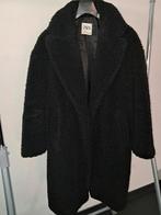 Zwarte teddy jas Zara mt 36, Kleding | Dames, Jassen | Winter, Ophalen of Verzenden, Zo goed als nieuw
