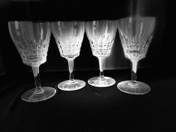 Val Saint Lambert 4 grote kristallen glazen Mery Esneux 16,5 beschikbaar voor biedingen