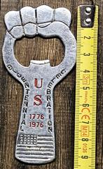 Metalen flesopener Amerikaanse tweehonderdjarige, Verzamelen, Ophalen of Verzenden