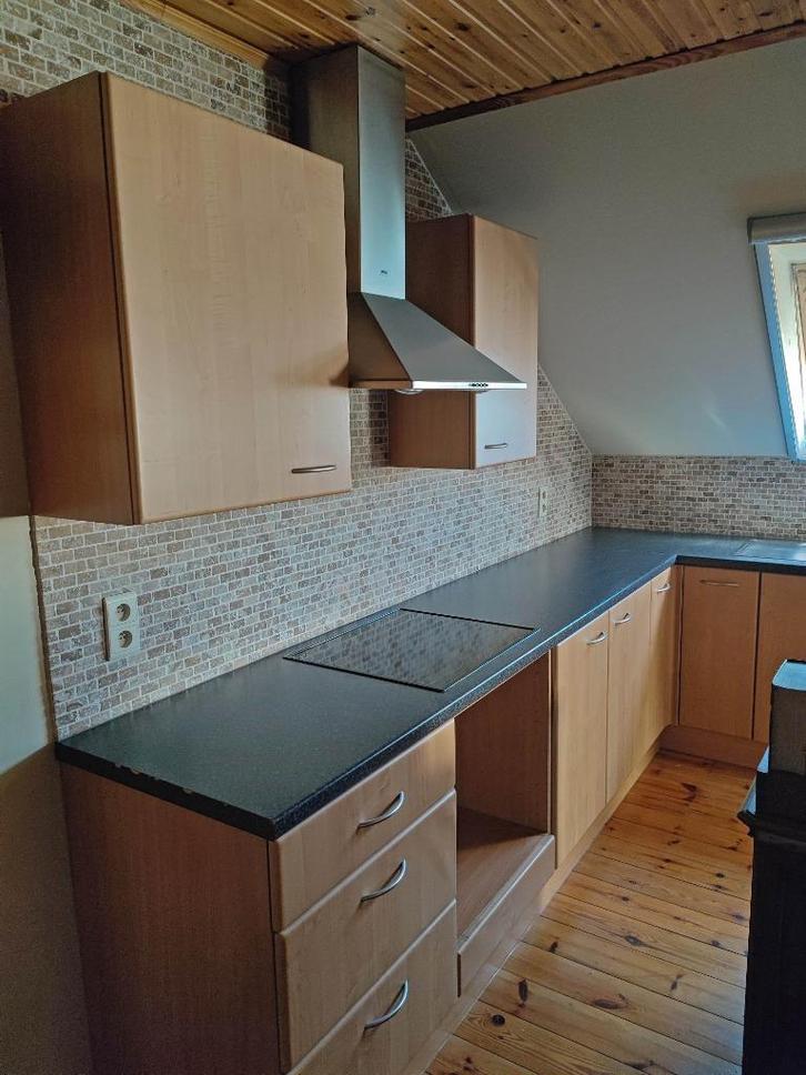 Keuken, weinig gebruikt, Huis en Inrichting, Keuken | Complete keukens, Zo goed als nieuw, Hoekkeuken, Ophalen