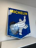 MICHELIN emaille reclamebord XL, Verzamelen, Ophalen of Verzenden, Gebruikt, Reclamebord