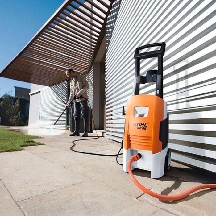 Stihl RE 98 hogedrukreiniger --Met garantie -- 140 ipv 199, Jardin & Terrasse, Nettoyeurs haute pression, Neuf, Électrique, Enlèvement