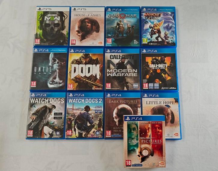 Playstation Games, Consoles de jeu & Jeux vidéo, Jeux | Sony PlayStation 4, Enlèvement ou Envoi