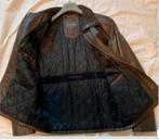 Jas leder voor mannen,, Ophalen, Zo goed als nieuw, Maat 52/54 (L), Bruin