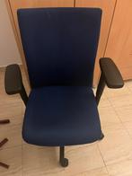 Chaise de bureau confortable, Maison & Meubles, Chaises de bureau, Enlèvement ou Envoi, Utilisé, Bleu, Chaise de bureau