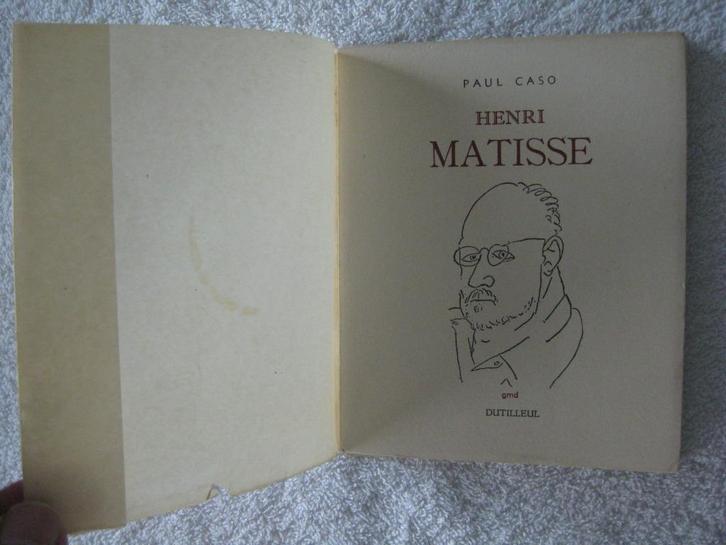 Paul Caso - Henri Matisse - zeldzame gelimiteerde editie, Boeken, Kunst en Cultuur | Beeldend, Gelezen, Ophalen of Verzenden