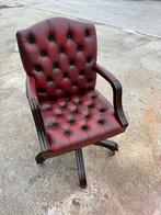 Prachtige chesterfield captain chair, Ophalen of Verzenden