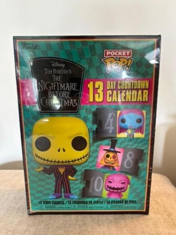 Pop Tim Burton Adventskalender 13 figuren negen cello beschikbaar voor biedingen
