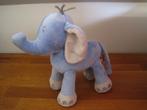 Knuffel olifant met knisperende pootjes, Kinderen en Baby's, Ophalen of Verzenden, Gebruikt, Olifant