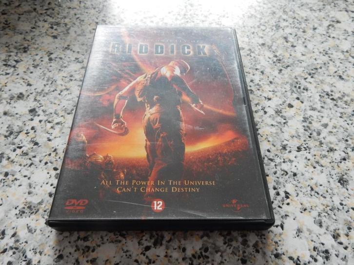 nr.1675- Dvd: chronicles of riddick - actie, Cd's en Dvd's, Dvd's | Science Fiction en Fantasy, Science Fiction, Vanaf 12 jaar