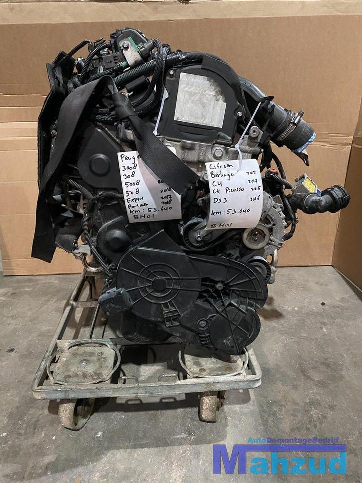 Peugeot 308 2008 208 1.2 Motorblok BH01 MOTOR ENGINE MOTEUR, Auto-onderdelen, Motor en Toebehoren, Peugeot, Gebruikt, Ophalen of Verzenden