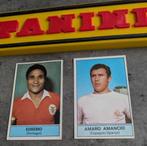 PANINI FOOTBALL 1972/73 wereldsterren 2X STICKERS 1972, Verzenden