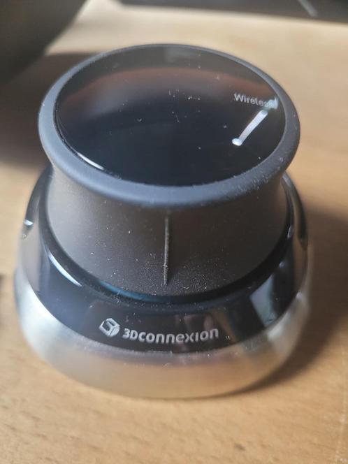 3DConnexion SpaceMouse draadloos, Computers en Software, Muizen, Zo goed als nieuw, Overige typen, Linkshandig, Rechtshandig, Draadloos
