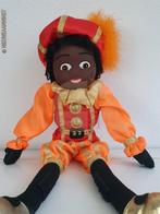 Authentieke etalage zwarte Piet pop - 45cm, oranje/rood, Verzenden