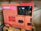 dieselgenerator, Doe-het-zelf en Bouw, Aggregaten, Ophalen, Zo goed als nieuw, Dieselolie
