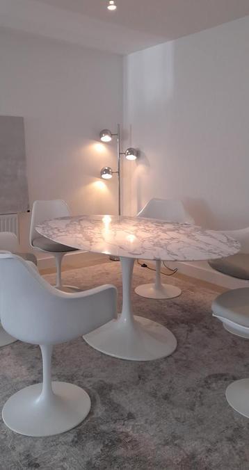 Café tulipe tafels mid-century fauteuils scarpa mario bellin beschikbaar voor biedingen