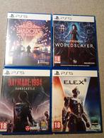 4 GAMES Voor 55€, Consoles de jeu & Jeux vidéo, Jeux | Sony PlayStation 5, Enlèvement ou Envoi, Comme neuf
