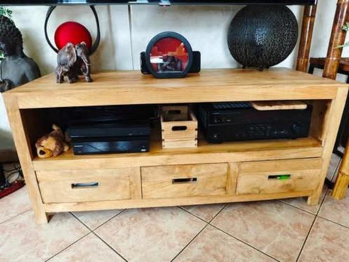 Solid Mango tv-meubel (Mango), Huis en Inrichting, Kasten |Televisiemeubels, Zo goed als nieuw, Minder dan 100 cm, 100 tot 150 cm
