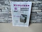 Service Manual: Wurlitzer 2150 (1957) jukebox nieuw !!!, Verzamelen, Automaten | Jukeboxen, Wurlitzer, Ophalen of Verzenden