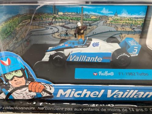 Auto Michel Vaillant 1/43 Vaillante F1-1982 Turbo, Verzamelen, Sportartikelen en Voetbal, Zo goed als nieuw, Overige typen, Ophalen of Verzenden