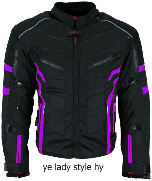 veste De Moto textile Cordura avec CE protecteurs neuf FEMME, Motos, Vêtements | Vêtements de moto, Combinaison, Neuf, avec ticket