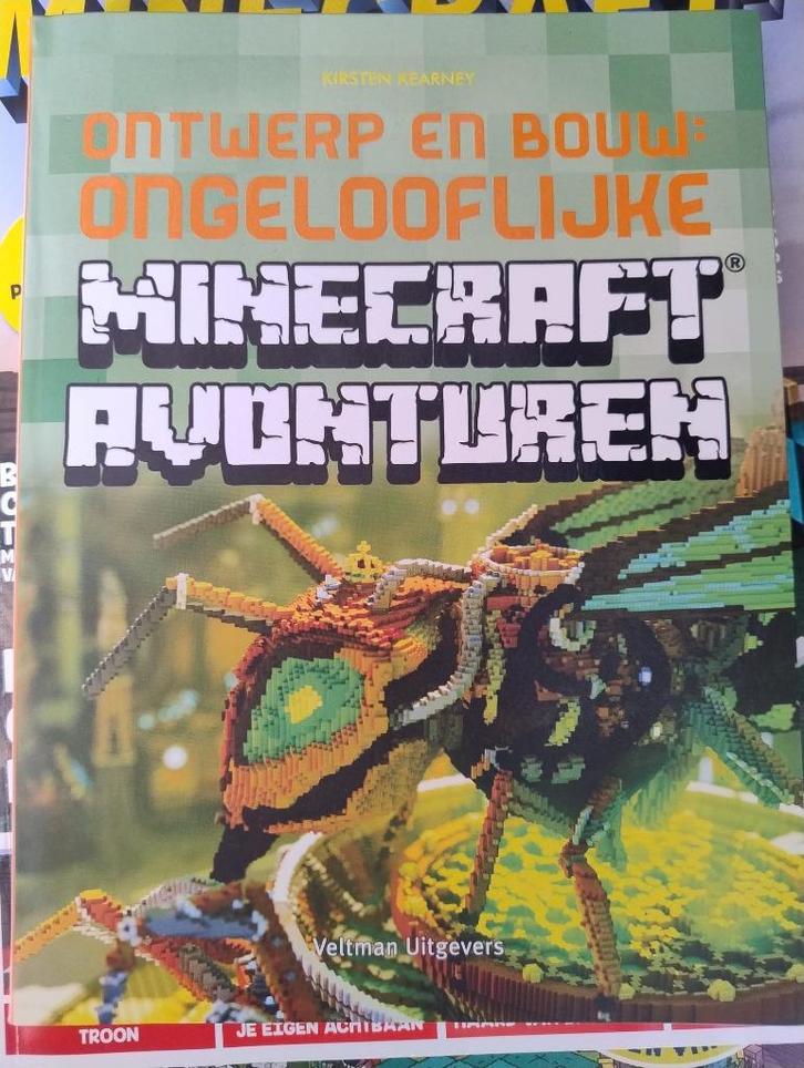 Lot Minecraft boeken, Boeken, Kinderboeken | Jeugd | 10 tot 12 jaar, Zo goed als nieuw, Non-fictie, Verzenden