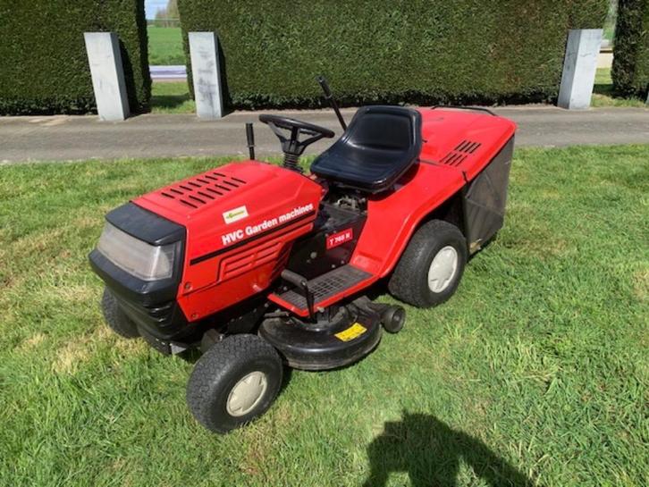 Zitmaaier HVC 765n, 2cyl 16pk , versnellingen, Tuin en Terras, Zitmaaiers, Gebruikt, 90 tot 120 cm, Elektrische starter, Opvangzak