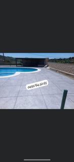 Beton lisse betin imprime béton désactivé, Ophalen of Verzenden, Zo goed als nieuw