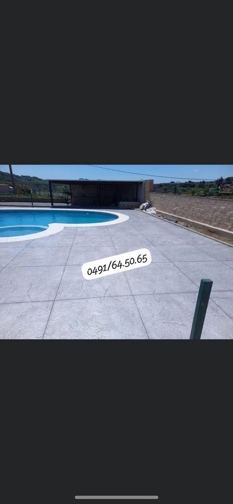 Beton lisse betin imprime béton désactivé, Tuin en Terras, Zwembad-toebehoren, Zo goed als nieuw, Ophalen of Verzenden